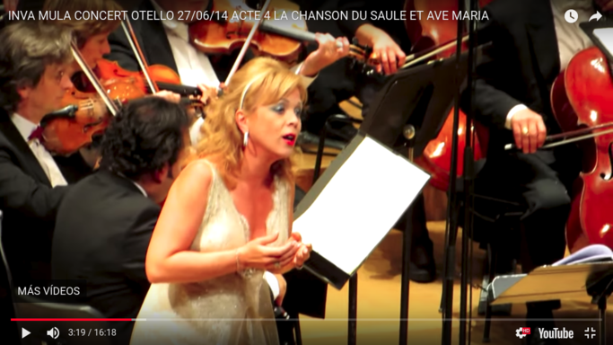 INVA MULA CONCERT OTELLO 27/06/14 ACTE 4 LA CHANSON DU SAULE ET AVE MARIA